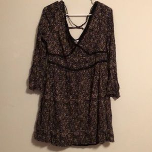 Long Sleeve Floral Dress